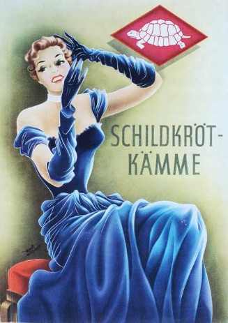 Schildkröt - "Schildkröt-Kämme", Kurt Hilscher, 1950/55 Schildkröt - "Schildkröt-Kämme", Kurt Hilscher, 1950/55