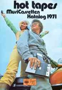 hot tapes - "MusiCassetten Katalog 1971" hot tapes - "MusiCassetten Katalog 1971"