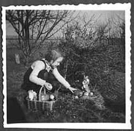 altes Foto Ostern 1954